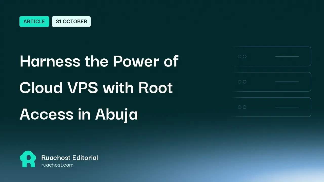 Harness the Power of Cloud VPS with Root Access in Abuja