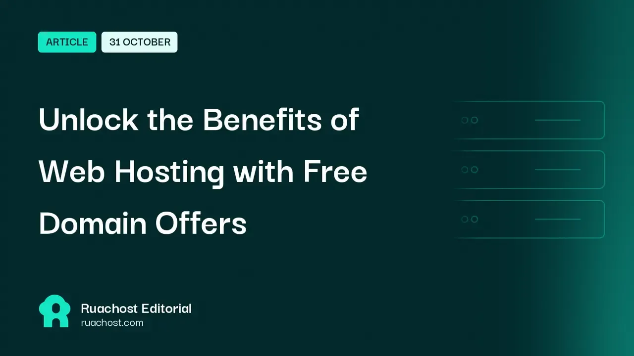 Unlock the Benefits of Web Hosting with Free Domain Offers