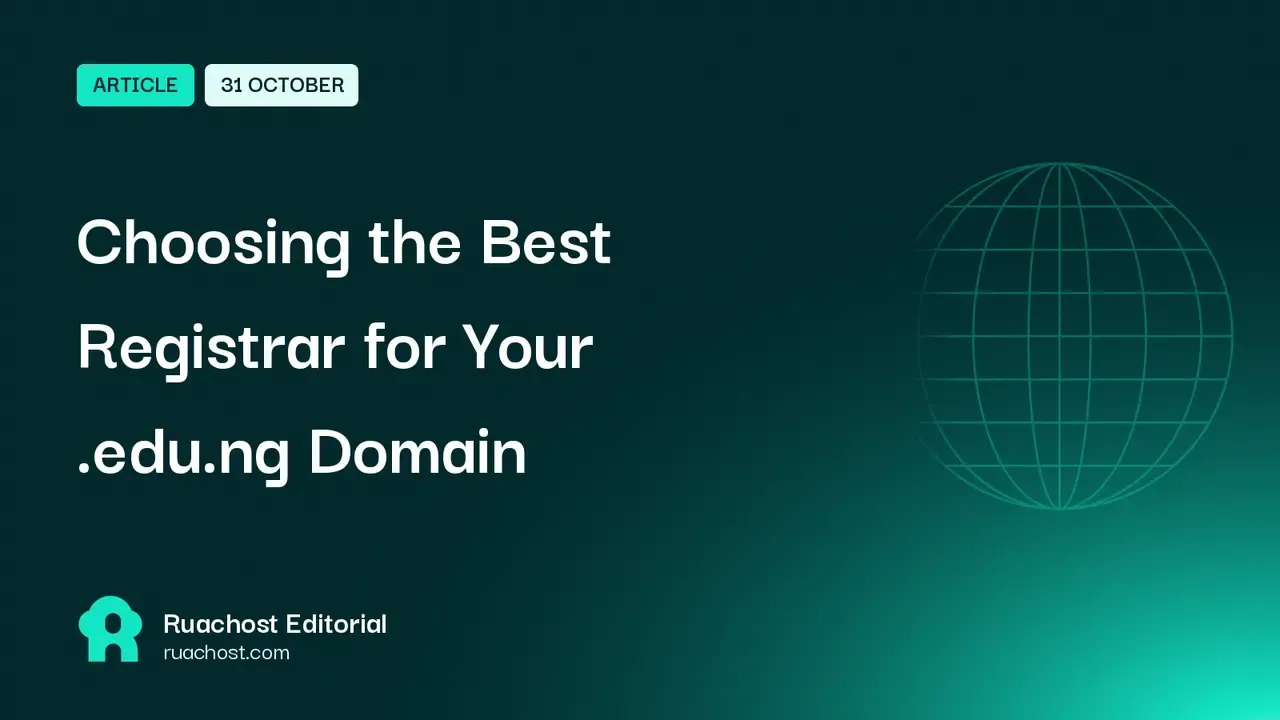 Choosing the Best Registrar for Your .edu.ng Domain