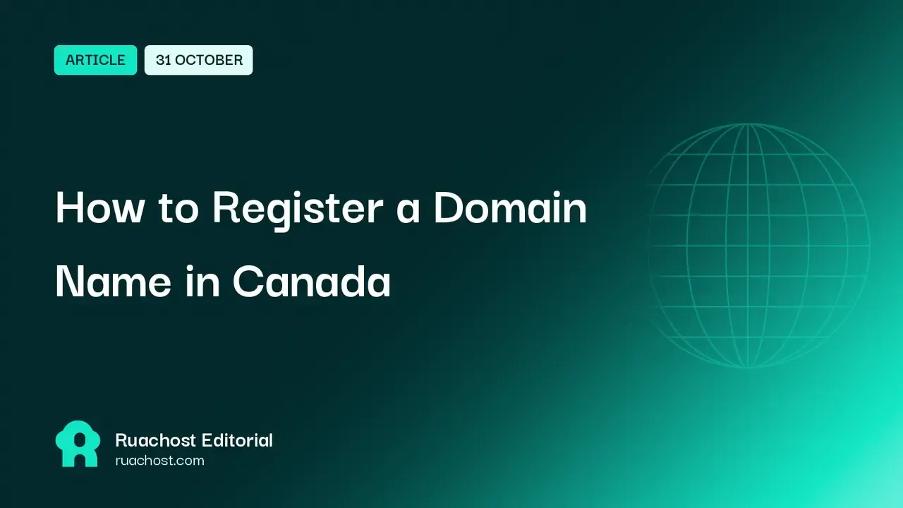 How to Register a Domain Name in Canada